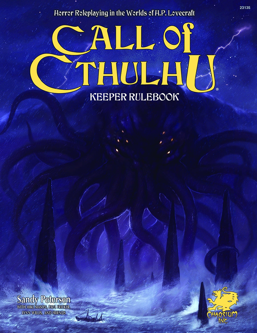 Call of Cthulhu: Keeper Rulebook 7th Edition Hardcover