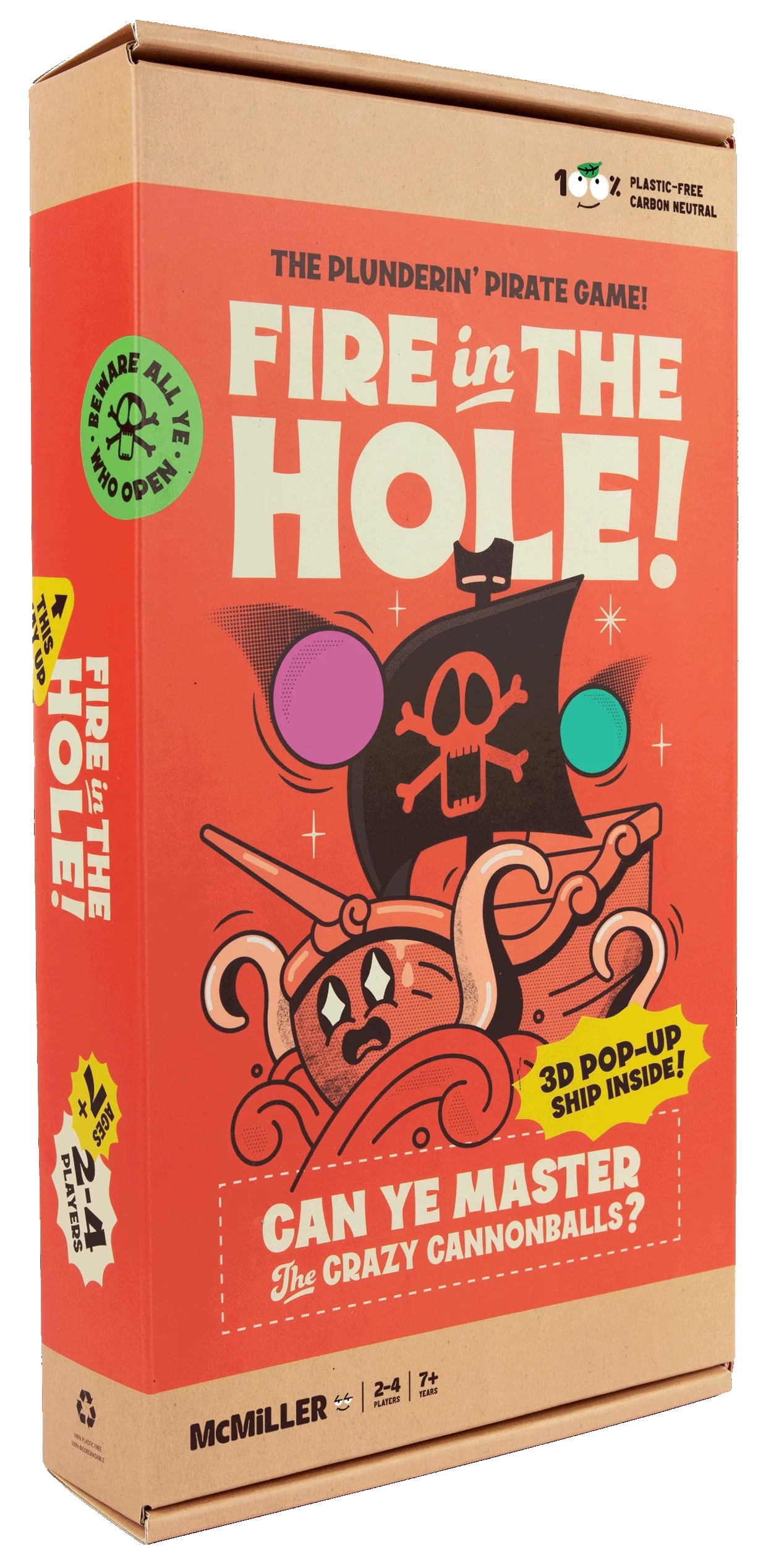 Fire In The Hole! THE PLUNDERIN PIRATE GAME.