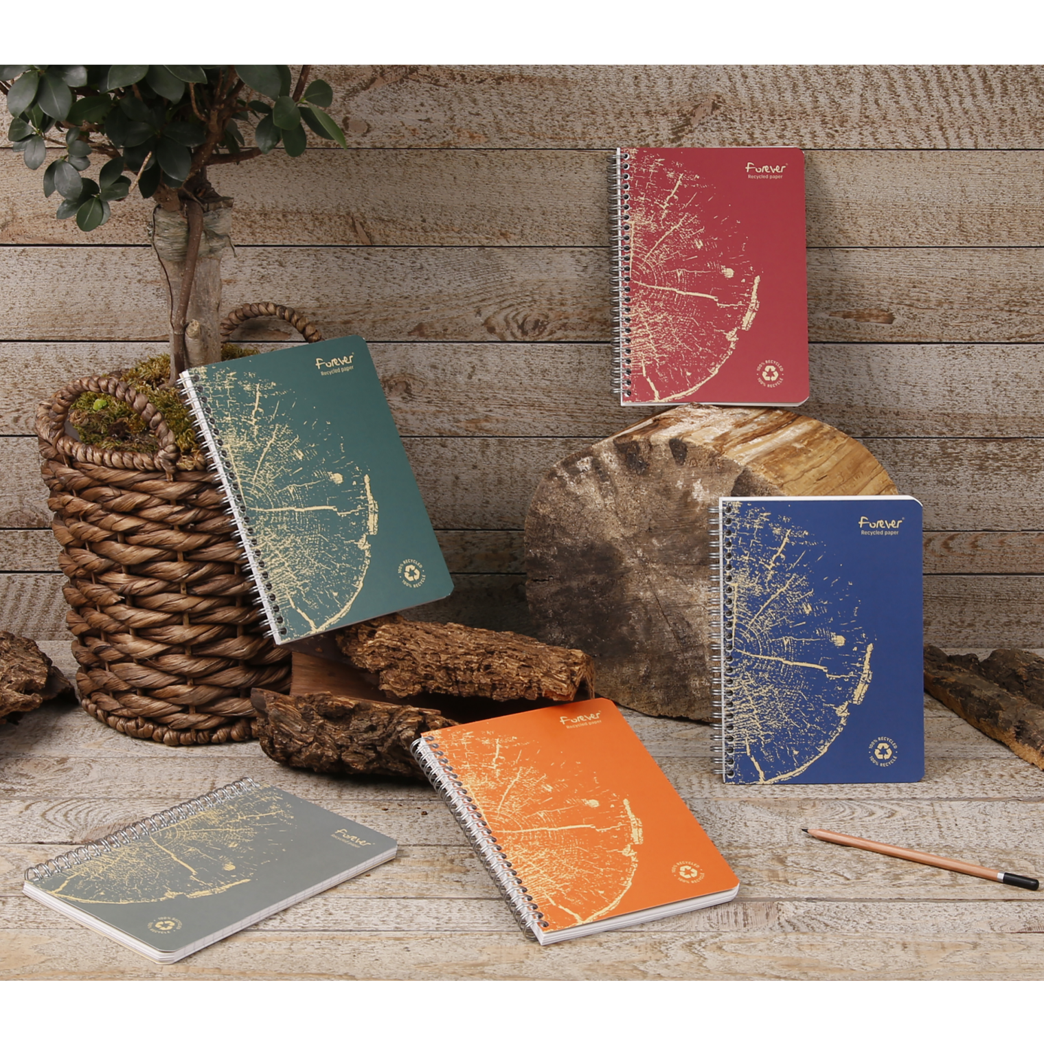 Clairefontaine "Forever" 100% Recycled Notebooks