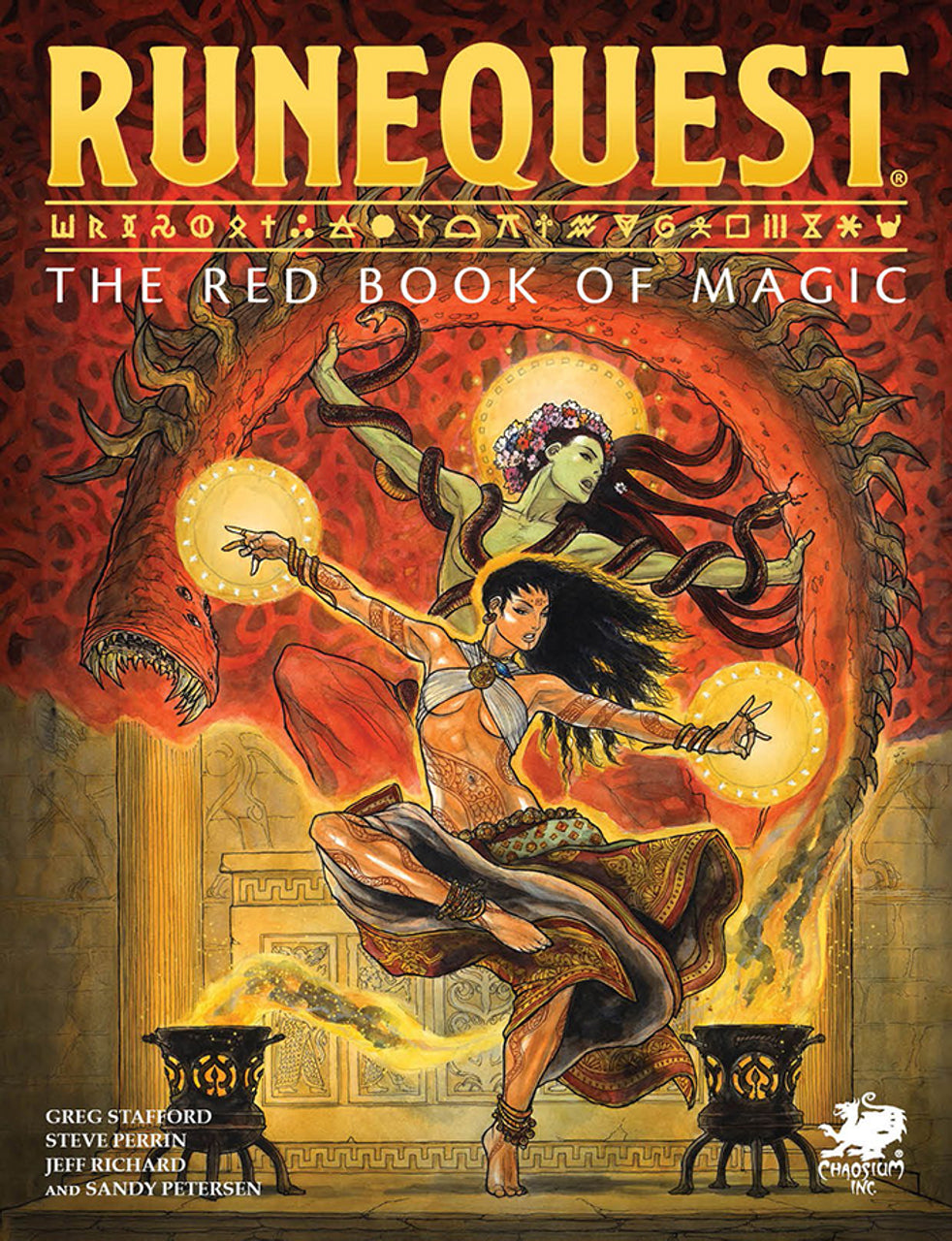 RuneQuest - The Red Book of Magic - Hardcover