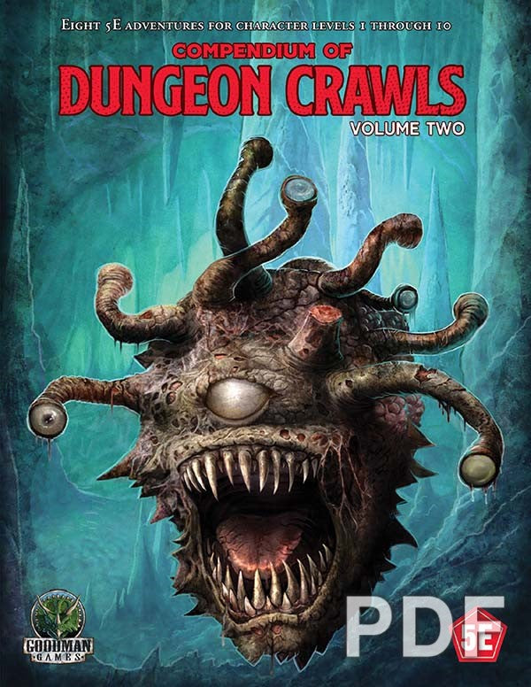 Fifth Edition Fantasy: Compendium of Dungeon Crawls Volume 2