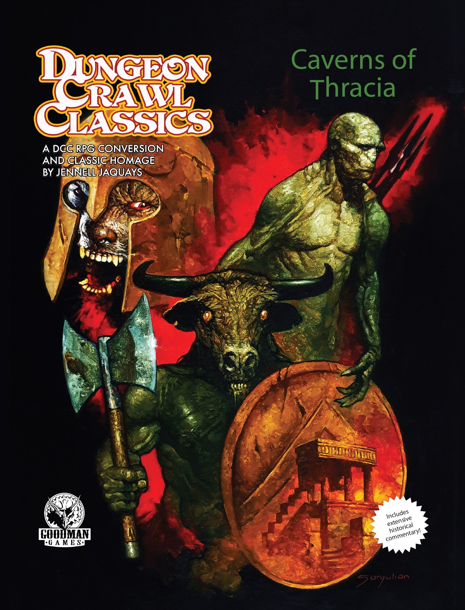 Dungeon Crawl Classics: Caverns of Thracia