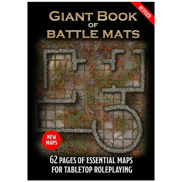 Giant Book of Battle Mats Revised 12x16 inches