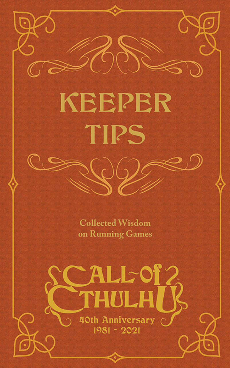 Call of Cthulhu: Keeper Tips