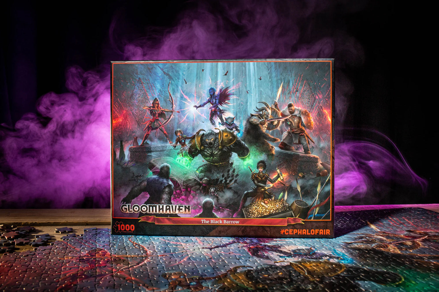 Gloomhaven 1000PC Puzzle: The Black Barrow