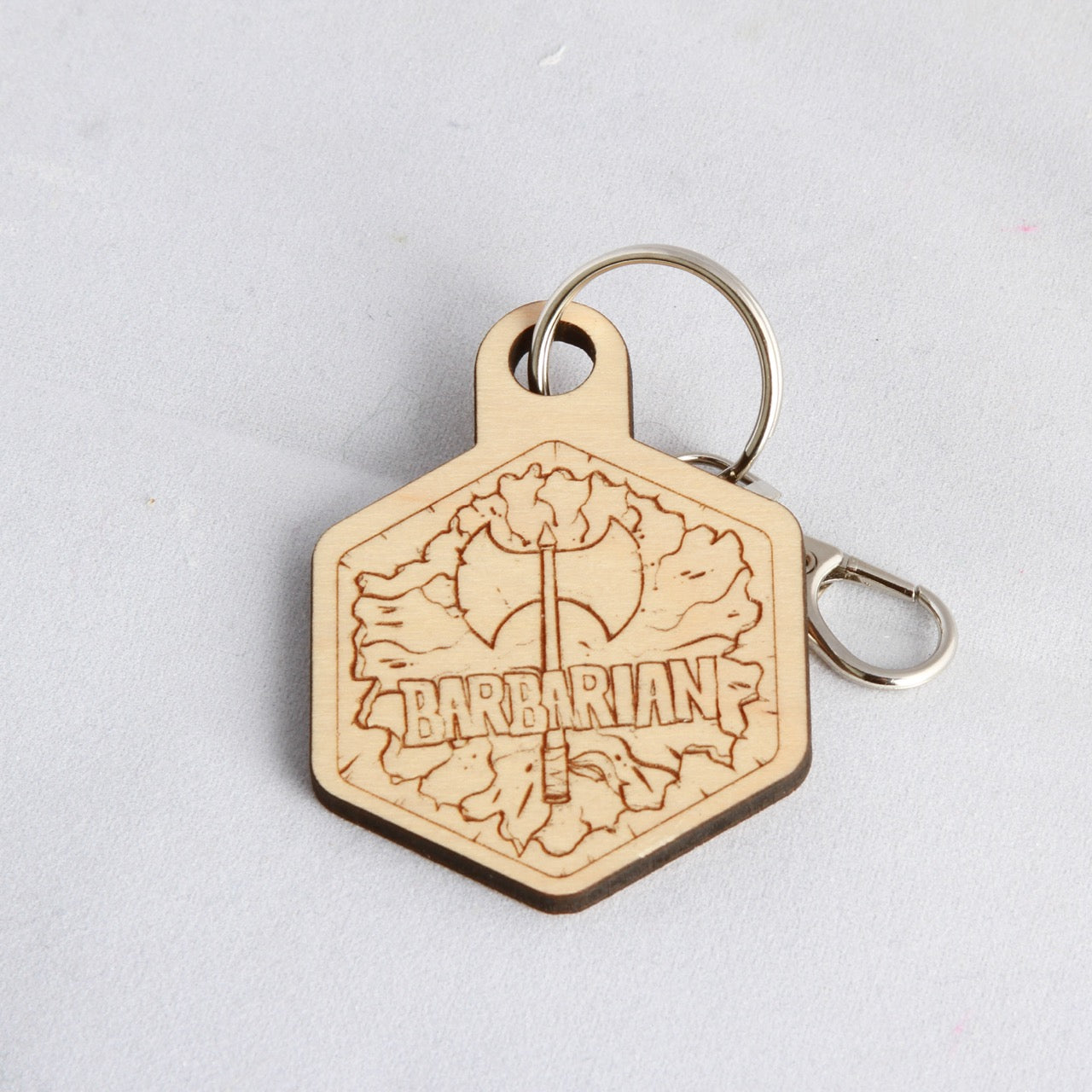 Barbarian Keychain