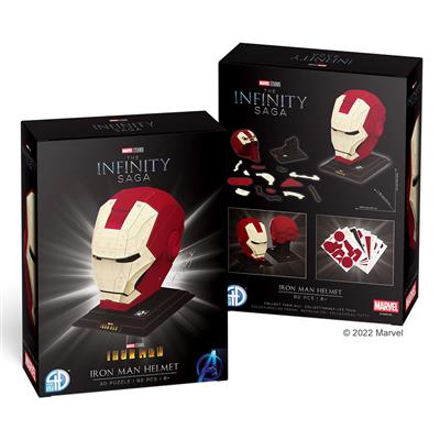 Iron Man Helmet Style #1 Red and Gold